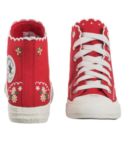 Converse CTAS Hi Red/Green/White A13518C (CO792-a) bateliai