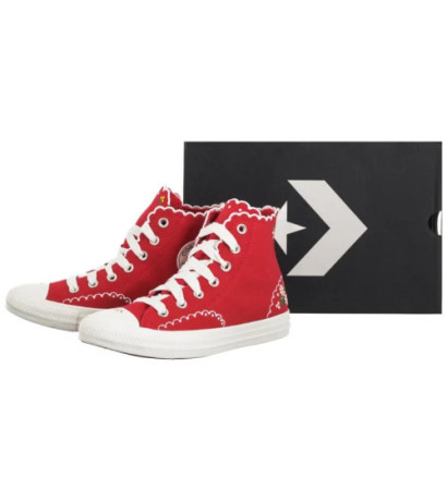 Converse CTAS Hi Red/Green/White A13518C (CO792-a) bateliai