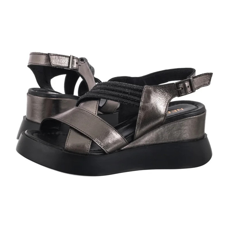 Nepeke Dragana Nickel Shiny (NP39-a) sandalai