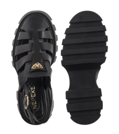 Nepeke Enver Black Leather (NP40-a) bateliai