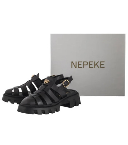 Nepeke Enver Black Leather (NP40-a) bateliai