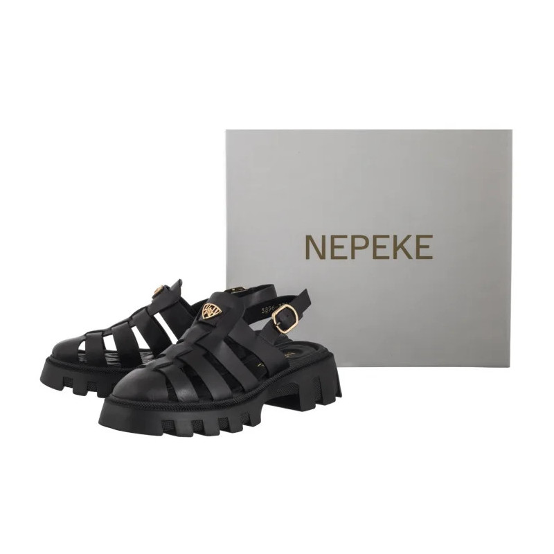 Nepeke Enver Black Leather (NP40-a) bateliai