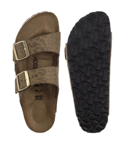 Birkenstock Arizona BS SYN Leo Khaki 1030586 (BK295-c) Moteriški batai/šlepetės