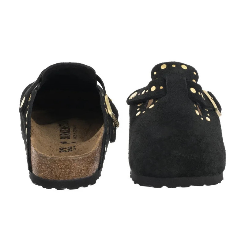 Birkenstock Boston Rivet Border Black 1030491 (BK318-a) Moteriški batai/šlepetės