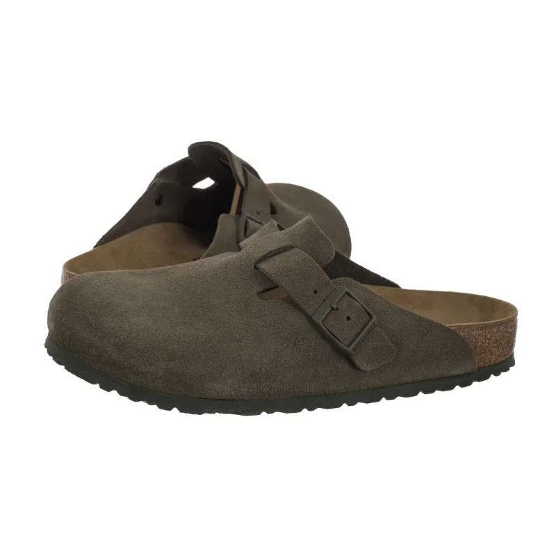 Birkenstock Boston BS Faded Khaki 1025788 (BK265-b) Moteriški batai/šlepetės