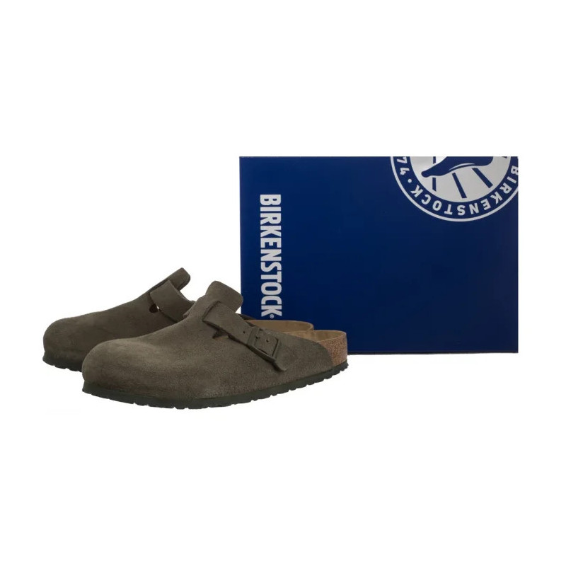 Birkenstock Boston BS Faded Khaki 1025788 (BK265-b) Moteriški batai/šlepetės