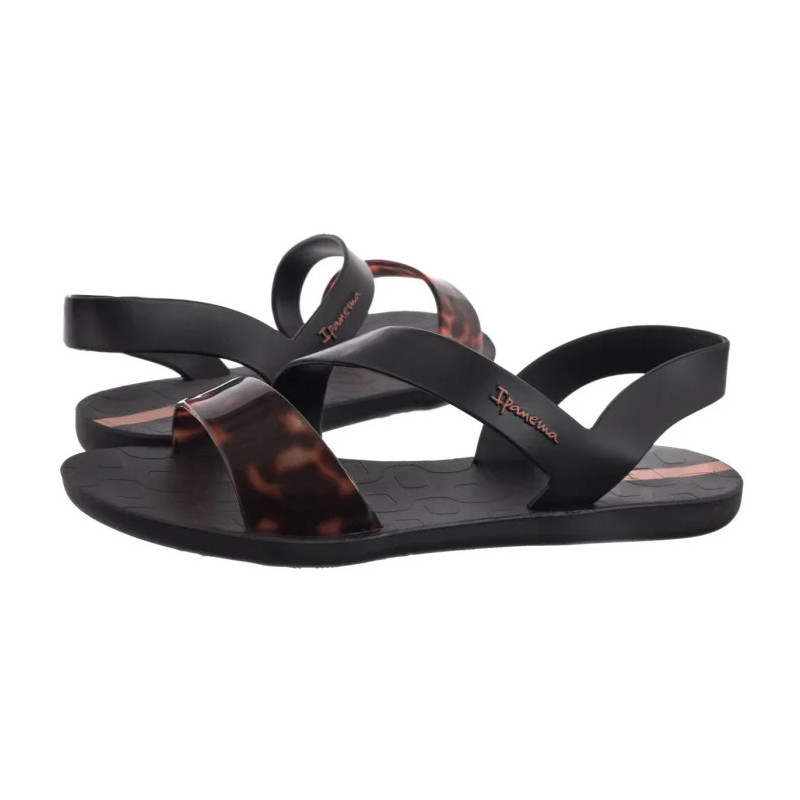 Ipanema Vibe Sandal Fem 82429/BD399 Black/Turtle/Pink (IP1-v) sandalai