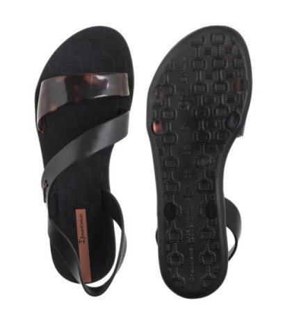 Ipanema Vibe Sandal Fem 82429/BD399 Black/Turtle/Pink (IP1-v) sandalai