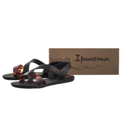 Ipanema Vibe Sandal Fem 82429/BD399 Black/Turtle/Pink (IP1-v) sandalai