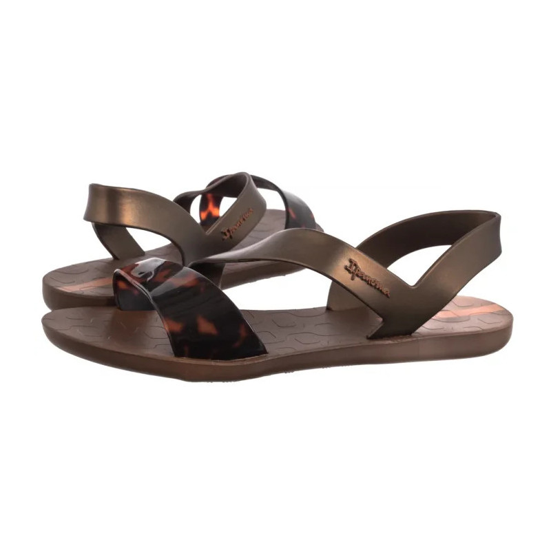 Ipanema Vibe Sandal Fem 82429/BD418 Brown/Turtle/Orange (IP1-w) sandalai