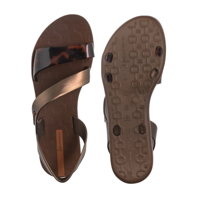 Ipanema Vibe Sandal Fem 82429/BD418 Brown/Turtle/Orange (IP1-w) sandalai