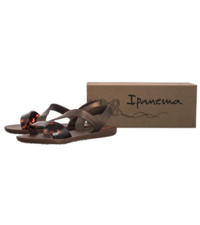 Ipanema Vibe Sandal Fem 82429/BD418 Brown/Turtle/Orange (IP1-w) sandalai