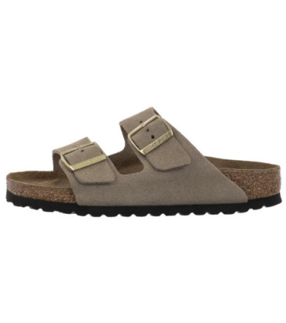 Birkenstock Arizona BS Suede Shimmering Taupe 1030269 (BK209-d) Moteriški batai/šlepetės