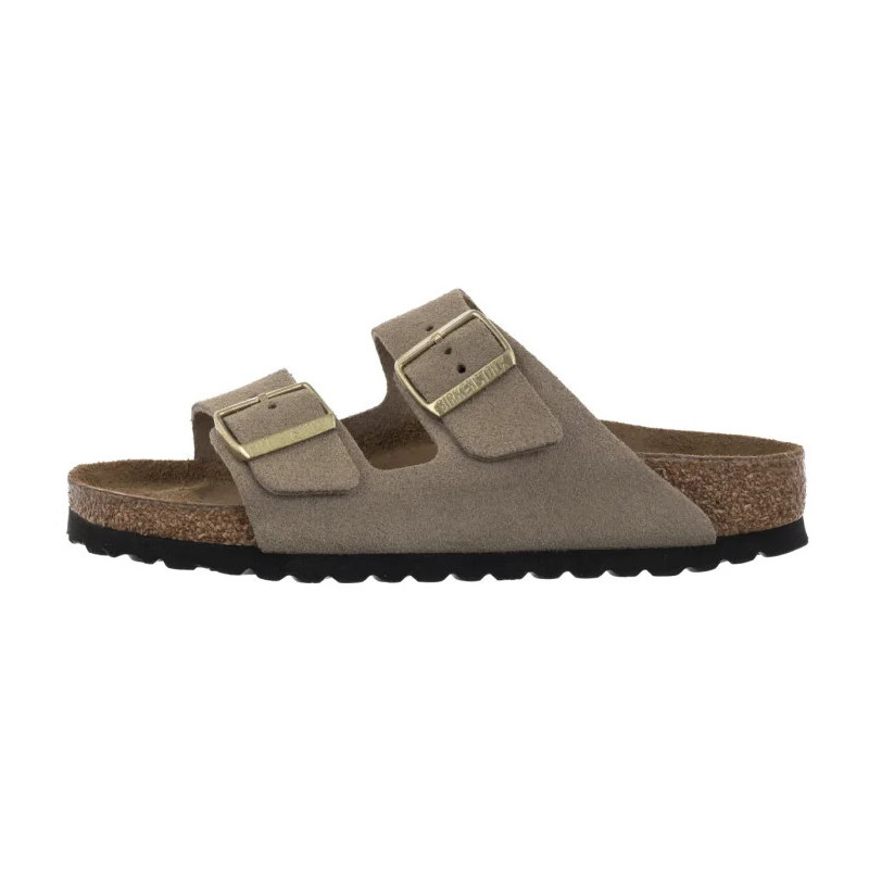 Birkenstock Arizona BS Suede Shimmering Taupe 1030269 (BK209-d) Moteriški batai/šlepetės