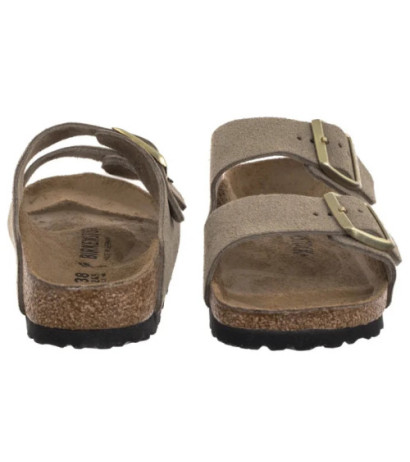 Birkenstock Arizona BS Suede Shimmering Taupe 1030269 (BK209-d) Moteriški batai/šlepetės