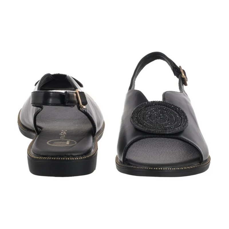 Filippo Czarne DS6229/25 BK (FO103-b) sandalai