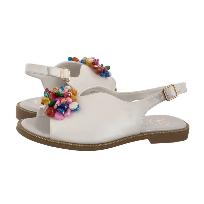 Filippo Białe DS6230/25 WH (FO104-b) sandalai