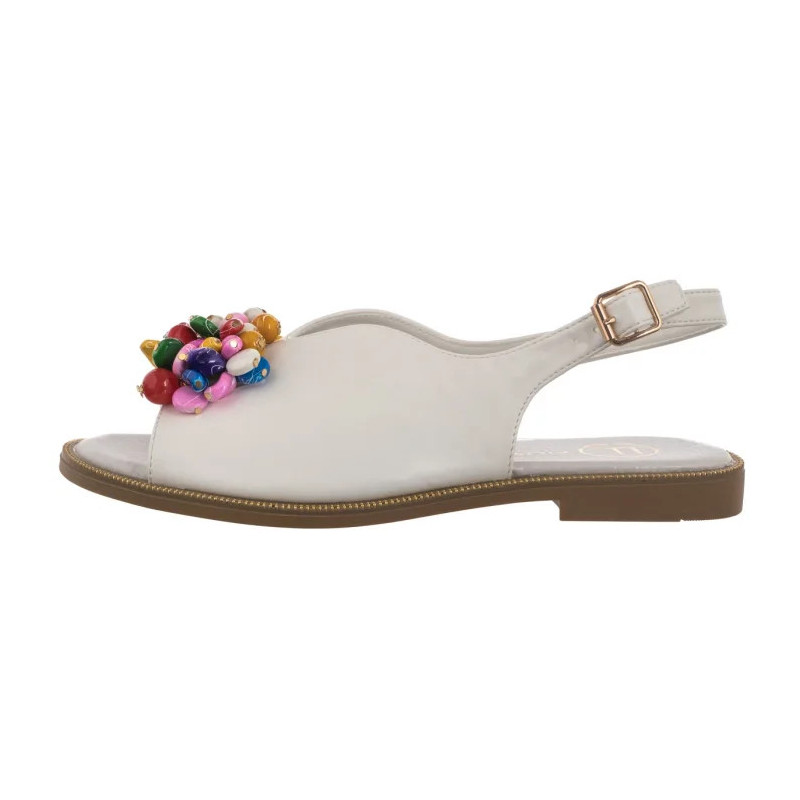 Filippo Białe DS6230/25 WH (FO104-b) sandalai