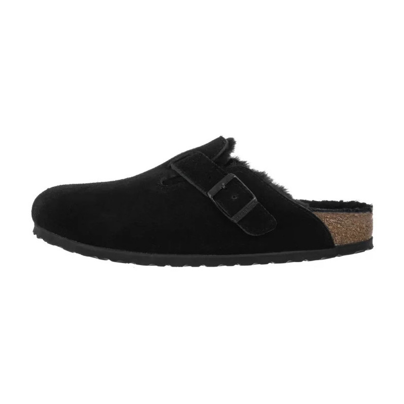 Birkenstock Boston VL/Shearling Black 0259883 (BK266-c) Moteriški batai/šlepetės