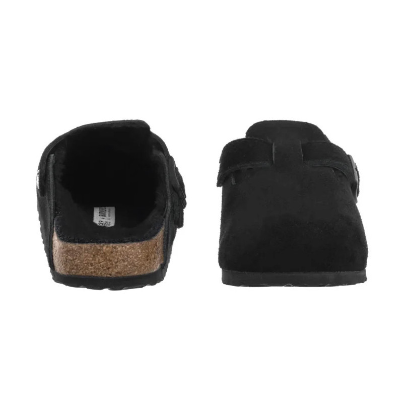 Birkenstock Boston VL/Shearling Black 0259883 (BK266-c) Moteriški batai/šlepetės