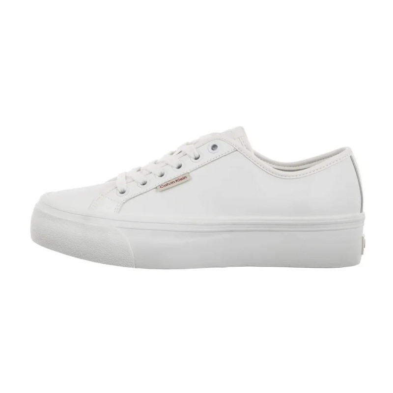 Calvin Klein Vulc Flatform Lth Bright White YW0YW01886 YAF (CK679-a) sportiniai bateliai