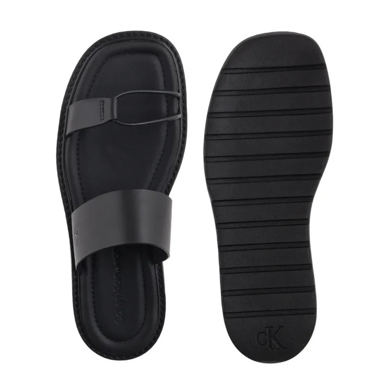 Calvin Klein Rope Sandal Soft Lth Mg Ck Black YW0YW01864 BEH (CK681-a) Moteriški batai/šlepetės