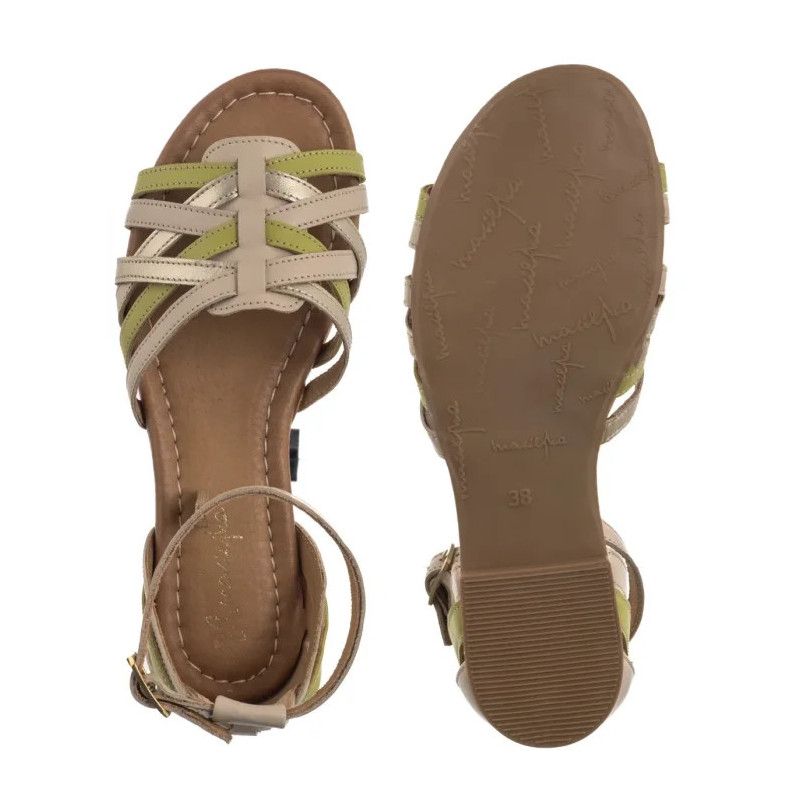 Maciejka Różowe/Niebieskie 06974-39/00-1 (MA1401-b) sandalai