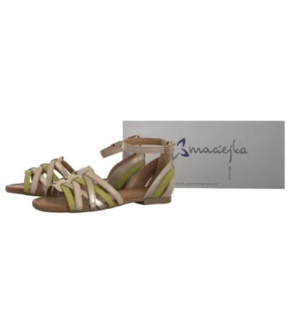 Maciejka Różowe/Niebieskie 06974-39/00-1 (MA1401-b) sandalai
