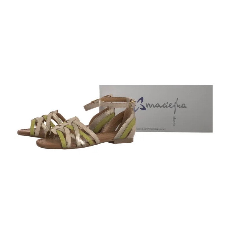 Maciejka Różowe/Niebieskie 06974-39/00-1 (MA1401-b) sandalai