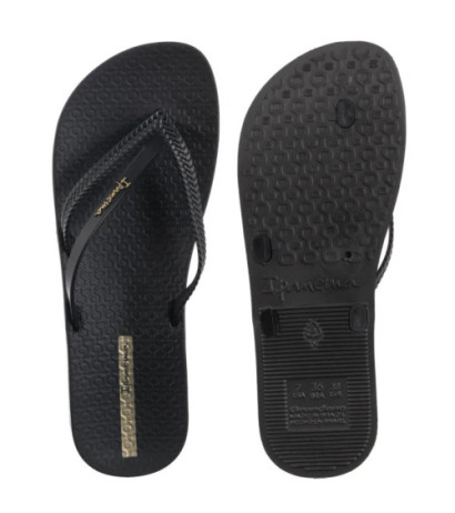 Ipanema Bossa Soft V Fem 82840/20766 Black/Black (IP82-a) šlepetės