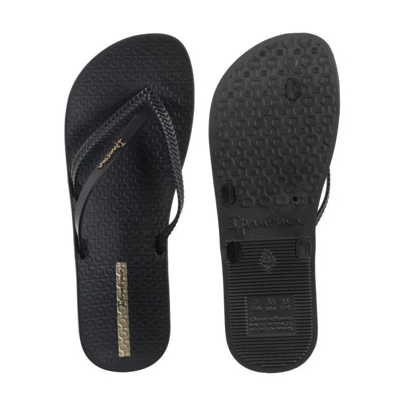 Ipanema Bossa Soft V Fem 82840/20766 Black/Black (IP82-a) šlepetės