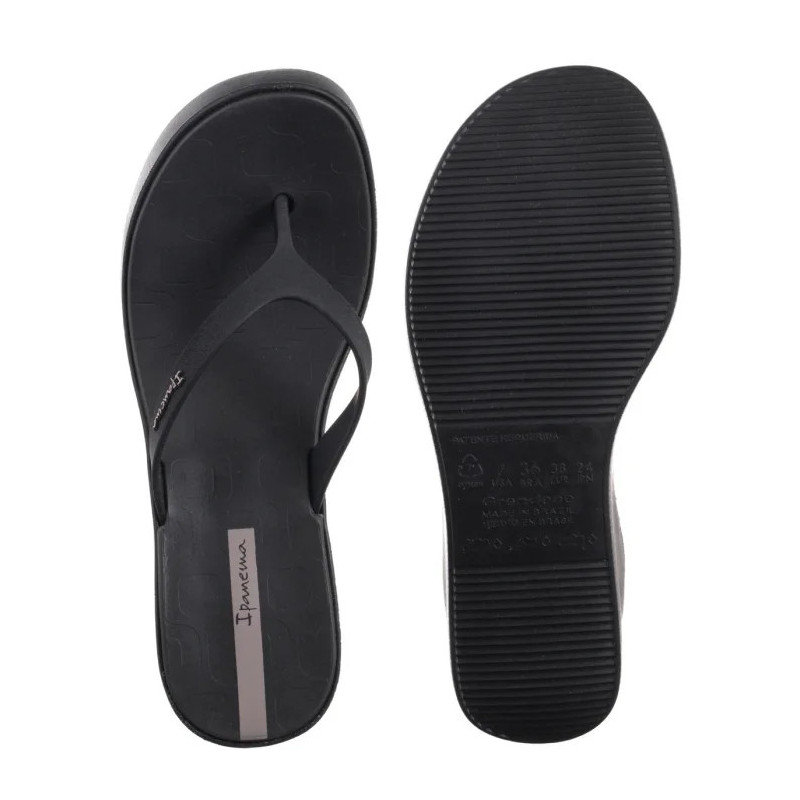 Ipanema High Fashion II Fem 83626/BD950 Black/Black/Beige (IP81-b) šlepetės