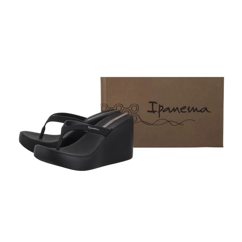 Ipanema High Fashion II Fem 83626/BD950 Black/Black/Beige (IP81-b) šlepetės