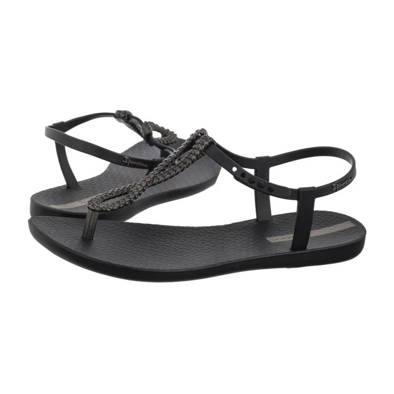 Ipanema Class Twist Sandal Fem 83658/BC909 Black/Dark Grey (IP85-a) šlepetės