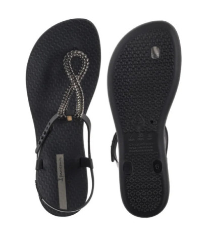 Ipanema Class Twist Sandal Fem 83658/BC909 Black/Dark Grey (IP85-a) šlepetės