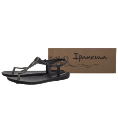 Ipanema Class Twist Sandal Fem 83658/BC909 Black/Dark Grey (IP85-a) šlepetės