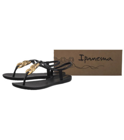 Ipanema Class Connect II Fem 83701/BC837 Black/Black/Gold (IP86-a) šlepetės