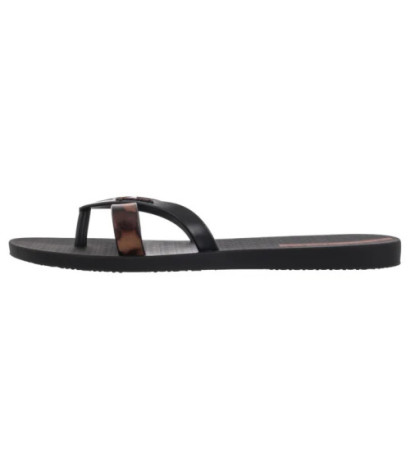 Ipanema Kirei Chic Fem 83673/BB740 Black/Brown Tile (IP88-a) šlepetės
