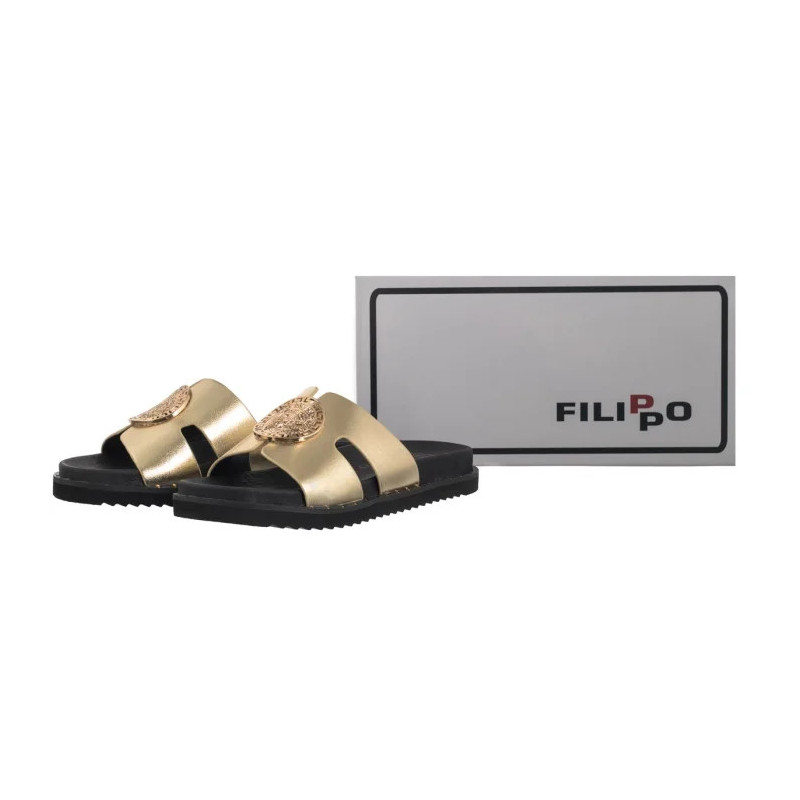 Filippo Złote DK7050/25 GO (FO168-a) Moteriški batai/šlepetės