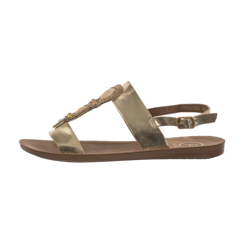Filippo Złote DS6882/25 GO (FO169-a) sandalai