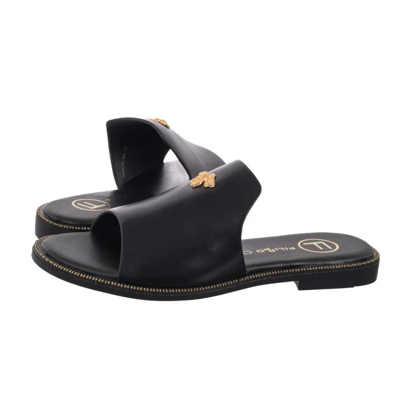 Filippo Czarne DK6975/25 BK (FO170-a) Moteriški batai/šlepetės