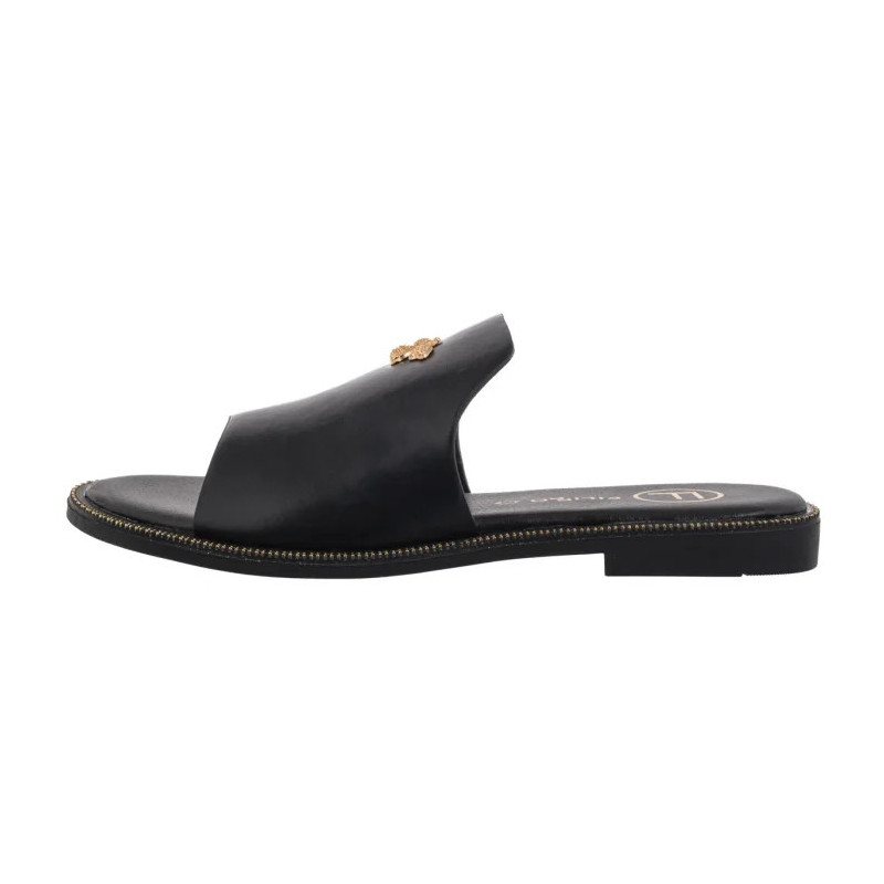 Filippo Czarne DK6975/25 BK (FO170-a) Moteriški batai/šlepetės