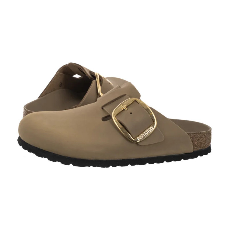 Birkenstock Boston Big Buckle Tabacco Brown 1030425 (BK316-b) Moteriški batai/šlepetės