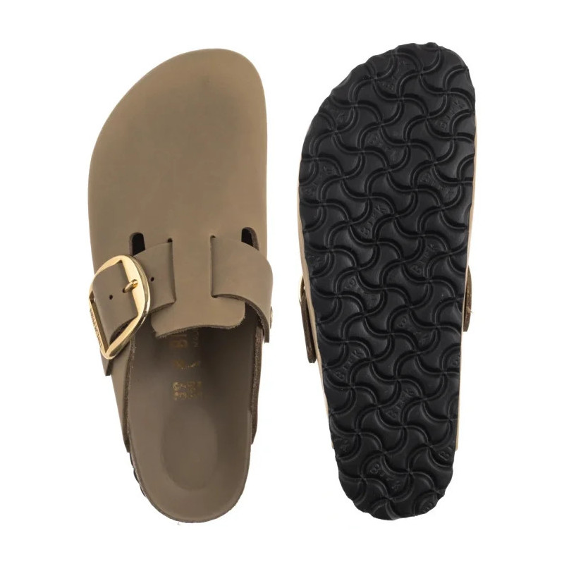 Birkenstock Boston Big Buckle Tabacco Brown 1030425 (BK316-b) Moteriški batai/šlepetės
