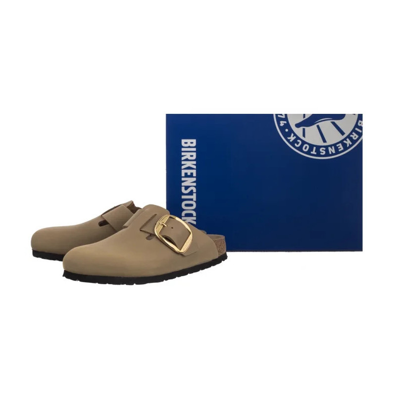 Birkenstock Boston Big Buckle Tabacco Brown 1030425 (BK316-b) Moteriški batai/šlepetės