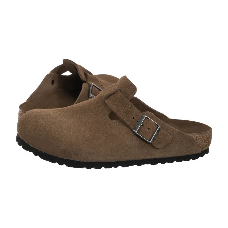 Birkenstock Boston BS SF Dark Tea Tonal 1030814 (BK320-a) šlepetės