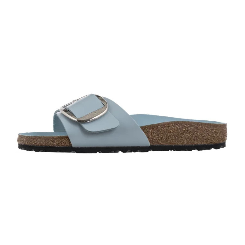 Birkenstock Madrid Big Buckle Baby Blue High Shine 1030364 (BK238-h) Moteriški batai/šlepetės