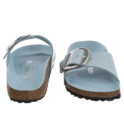 Birkenstock Madrid Big Buckle Baby Blue High Shine 1030364 (BK238-h) Moteriški batai/šlepetės