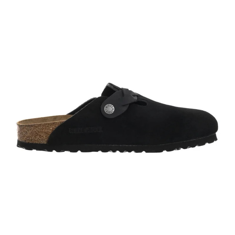 Birkenstock Boston Braided Black 1030497 (BK257-d) Moteriški batai/šlepetės