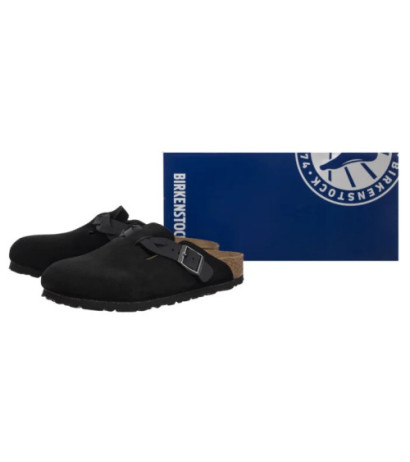 Birkenstock Boston Braided Black 1030497 (BK257-d) Moteriški batai/šlepetės